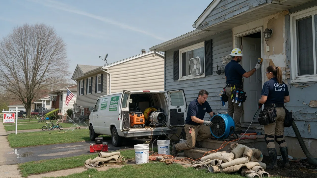 Flood Cleanup in Dundee, MI near me